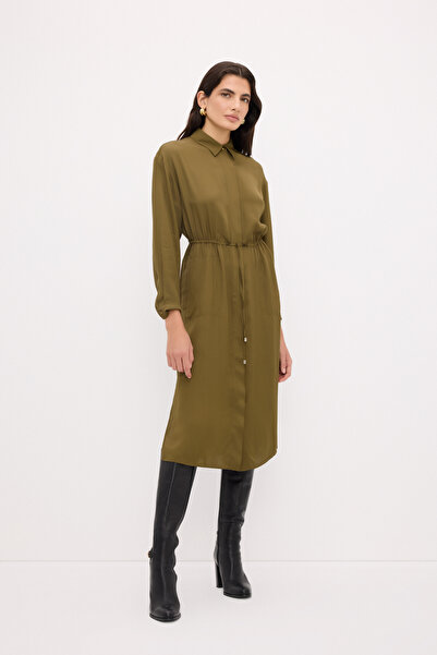 Love My Body Kordon Detaylı Elbise