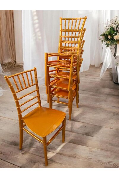 nar sokağı 6 Adet Tifany Düğün Organizasyon Bahçe Ve Mutfak Sandalyesi