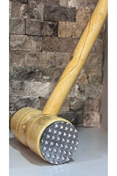 ARİN MODA ARİN HOMTEKS DEN ÇOK AMAÇLI İKİ TARAFI DEMİR DÖVÜCÜ KIRICI AHŞAP SAPLI