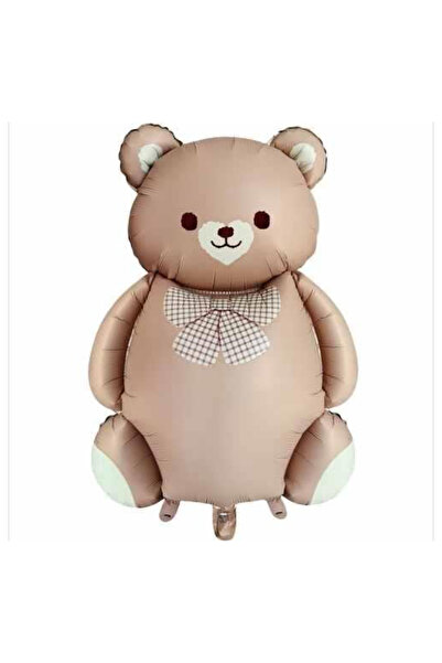 Ezgi Party Store بالون ريترو تيدي بير فويل 90 سم