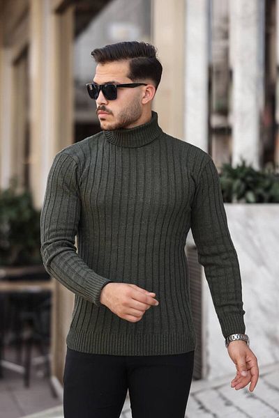 Cosy&Chic МЪЖКИ ЧЕРЕН ПЛЕТЕЕН ПУЛОВЕР