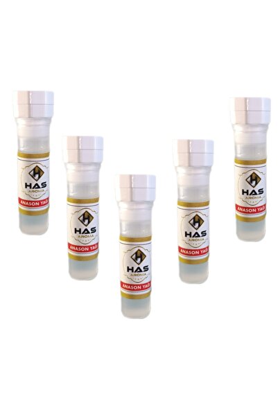 Has aroma Anason yağı 5x3ml ( Her biri 1 litre Saf Ürüne Yeterli)