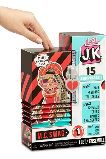 L.O.L. SURPRISE دمية أزياء صغيرة من LOL Surprise! JK M.C. Swag MGA-570745