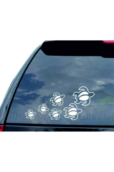 Birim Matbaa Turtles Auto Sticker(22X911Cm)