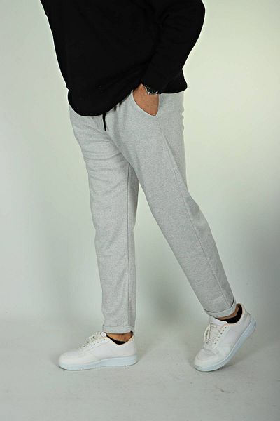 eg38 Παντελόνι Bils Pike Jogger Ανοιχτό Γκρι