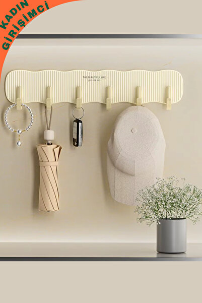 bluvex Güçlü yapışkanlı 6 lı banyo askı mutfak askı duvar askı havlu askı ana...