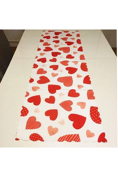 Parti Dükkanım Red Heart Runner 40*140 Cm