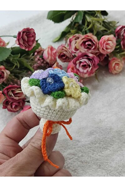 Engin TT Amigurumi Mini Buket (1 Adet /6 -7 Cm)