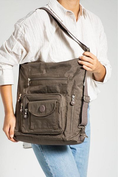 Baginn Țesătură Klinkir, fie pe spate, fie pe umăr, cu bretele încrucișate, utilizare funcțională, geantă pentru femei 30*30 cm