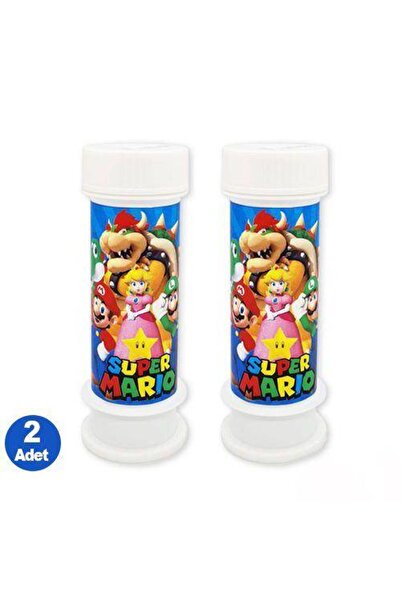 Parti Dükkanım Süper Mario Hediyelik Köpük Baloncuk 2 Adet