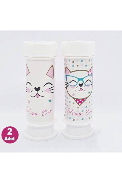 Parti Dükkanım Miss Cat Kedi Köpük Baloncuk (2 Adet)