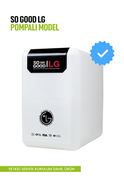 so good lgpurifier Su Arıtma So Good LG Classic Pompalı (Montaj Dahil)