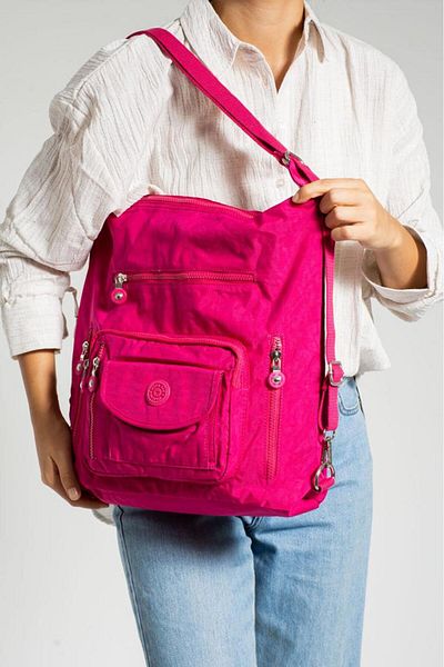 Baginn Țesătură Klinkir, fie pe spate, fie pe umăr, cu bretele încrucișate, utilizare funcțională, geantă pentru femei 30*30 cm