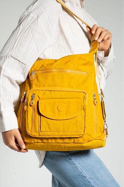 Baginn Țesătură Klinkir, fie pe spate, fie pe umăr, cu bretele încrucișate, utilizare funcțională, geantă pentru femei 30*30 cm