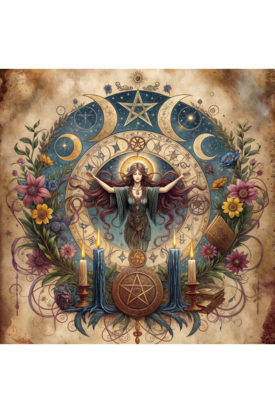 Vendini Kaliteli Kumaş, Canlı Renkli Tarot Örtüsü Sunak Örtüsü Altar Örtüsü R...