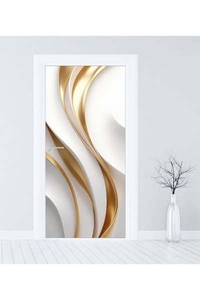 RENKLİ HOBBY Kapı Kaplama Folyosu - Kapı Sticker Giydirme - Kendinden Yapışkanlı