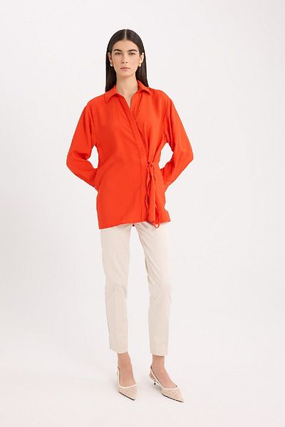 DeFacto Smoking-Satinhose mit normaler Taille und geradem Bein J8743AZ25SM