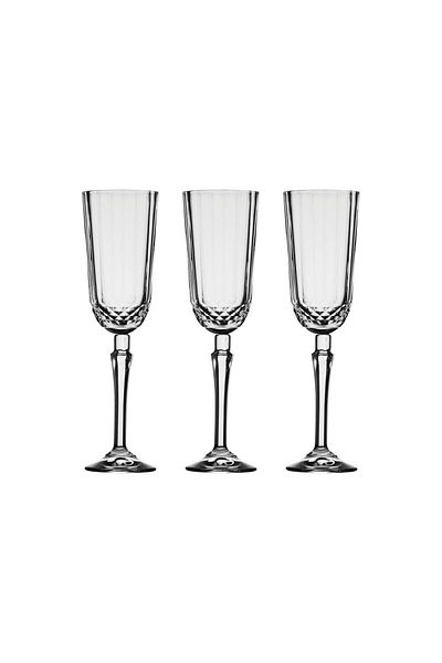 Paşabahçe Pasabahce Champagne Glass, Plain, 125 Ml, 3 Pieces