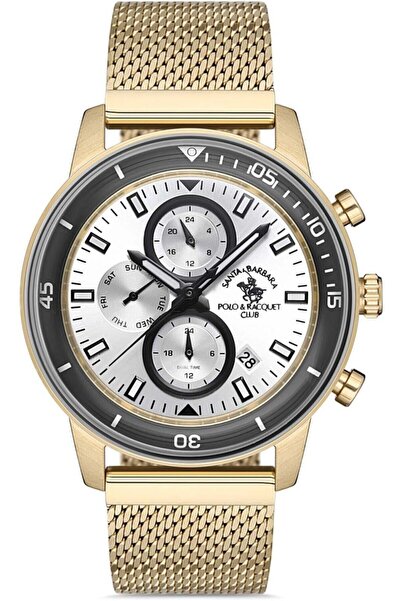 Santa Barbara Polo & Racquet Club ساعة يد رجالية سانتا باربرا بولو SB.1.10238.4