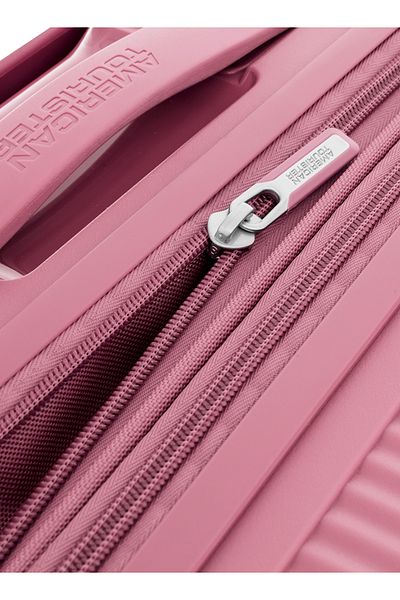 American Tourister حقيبة سفر كوريو هارد سبينر 55 سم باللون الوردي من TSA