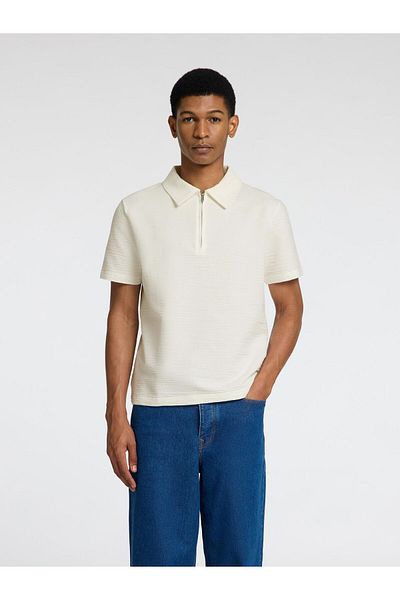 Selected Homme Poloshirt Seersucker