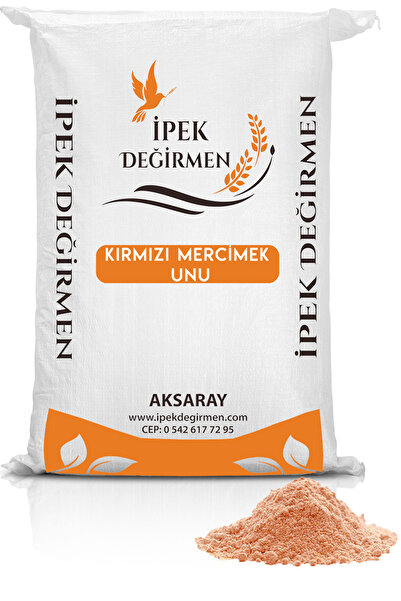İpek Değirmen 5 Kg Glutensiz Kırmızı Mercimek Unu