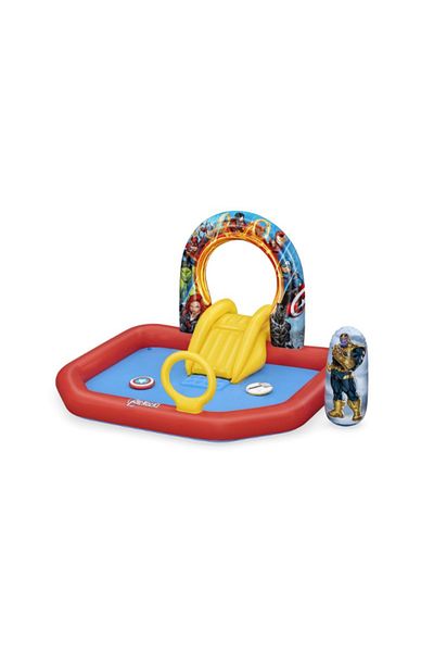 BESTWAY ® Avengers 6'11" x 6'6" x 49"/2.11m x 1.98m x 1.25m Avengers Assemble Play Center