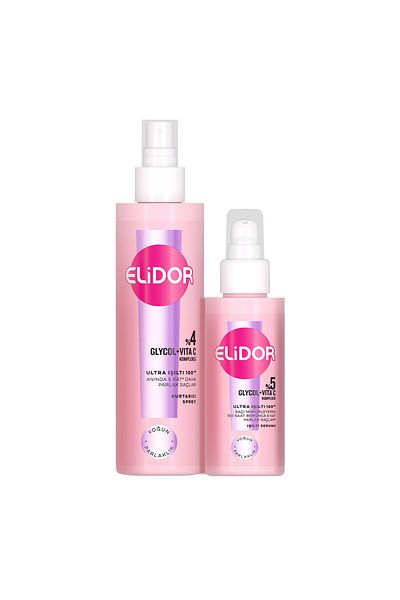 Elidor Ultra Shine Intense Shine after Shower Hair Care Set of 2