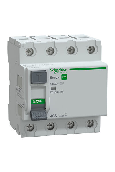 Schneider Electric EZ9R69440 4X40A 300mA Kaçak Akım Rölesi Easy9 Pro