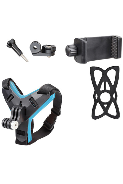 Coverzone Aksiyon Kamera Çene Altı Kask Bağlantı Aparatı X001