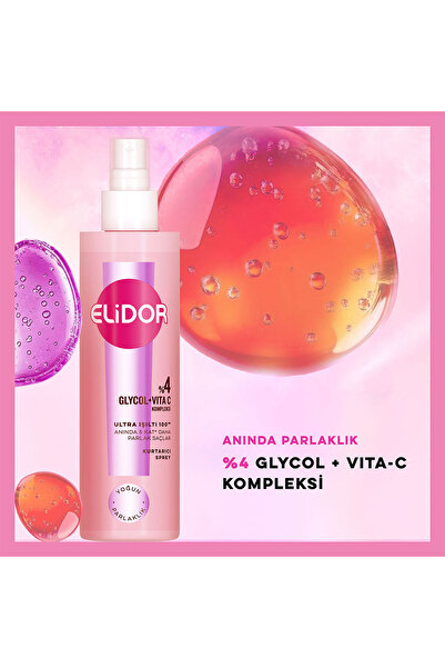 Elidor Ultra Işıltı Yoğun Parlaklık Duş Sonrası Saç Bakım Seti 2'li