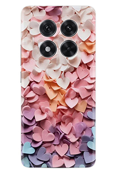 Kılıfland Xiaomi Redmi 14 Pro 5G Kılıf Boutique Baskılı Resimli Renkli Kalple...