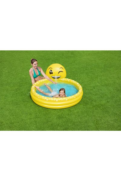 BESTWAY Summer Smiles Sprayer Pool 165Cm X 144Cm X 69Cm 26-53081