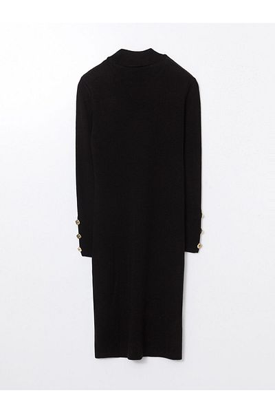 LC Waikiki Half Turtleneck Women's Knitwear Dress - S5J309Z8
