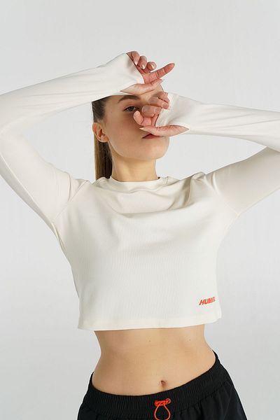hummel ΜΑΚΡΥΜΑΝΙΚΟ TSHIRT DOLBY CROP