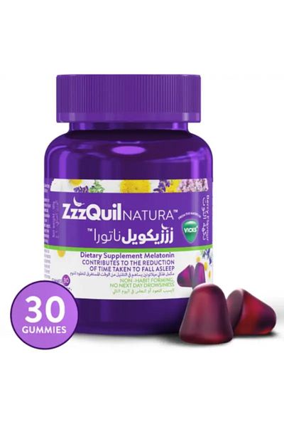 Zzzquil زززيكويل 30 حلوى