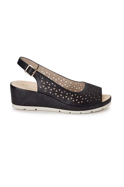 BATA Comfit Casual Wedge Slingback Sandals