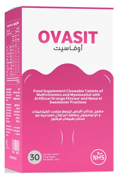 OVASIT Ovasit Multivitamin for Women 30 Orange Chewable Tablets