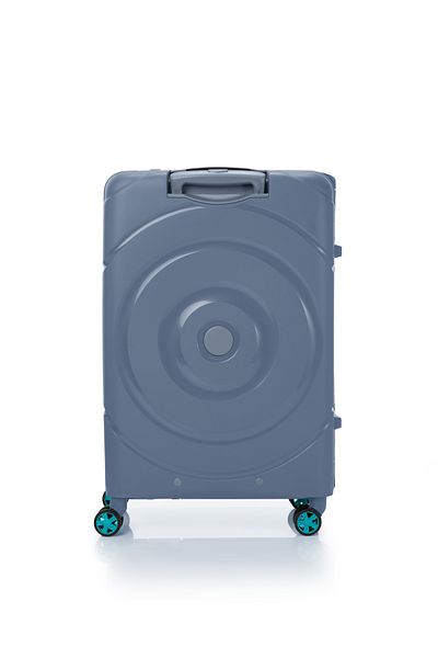 American Tourister حقيبة سفر سيكوريتي الصلبة متوسطة الحجم 68 سم، رمادية اللون، TSA