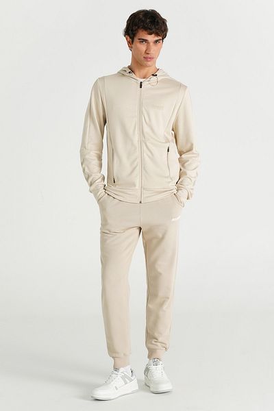 hummel Ανδρικό Φούτερ - Hml elemental Regular Pants Feather Grey