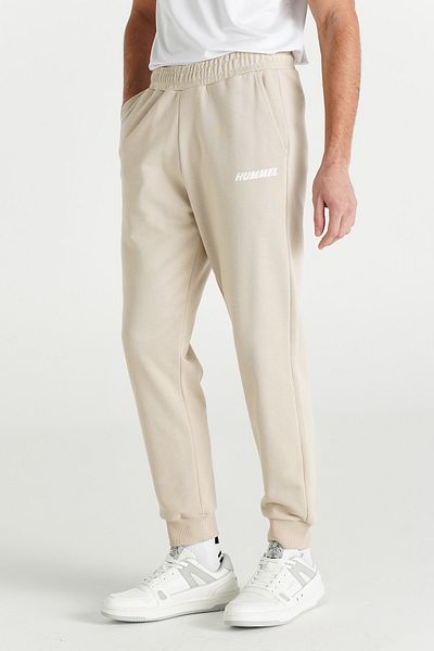 hummel Ανδρικό Φούτερ - Hml elemental Regular Pants Feather Grey