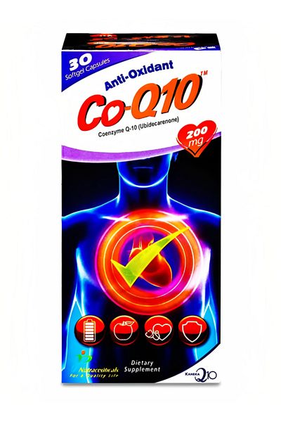 JP Nutraceuticals Antioxidant Co-Q10 - 200mg
