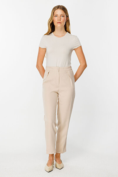 Hooopstore Carrot Cut Iron Trace Stone Trousers