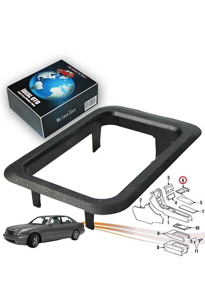 İDEAL OTOMOTİV إطار ذراع ناقل الحركة لسيارة Mercedes E W210 1995-2003