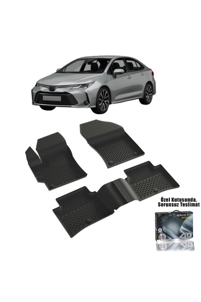 Sahler Toyota Corolla Paspas 2019-2025 Uyumlu 4.5d Havuzlu Premium