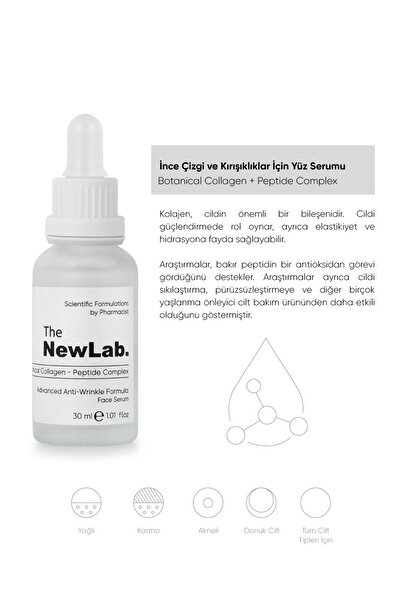The NewLab Yoğun Nemlendirici Kırışıklık Karşıtı Serum Seti