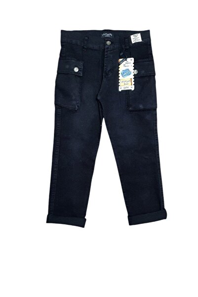 asiltr Момчешки дънки с черни затворени джобове