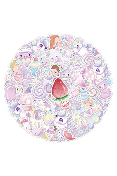 Gift Moda 25'li Su Geçirmez Opak Sticker Seri : 21