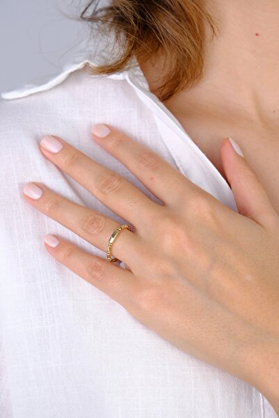 Arpaş 14 Ayar Altın Minimal Sade Yüzük