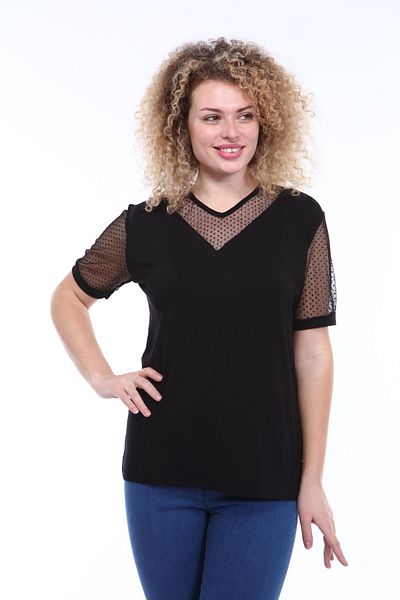 modayız Κοντομάνικη μπλούζα Plus Size 1d-1786